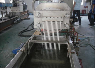 Machine en plastique de pelletisation de vis de double de PE simple d'étape avec le système de contrôle de PLC