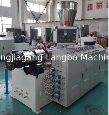Rapide à grande vitesse PE PP HDPE PVC PPR Plastique approvisionnement en gaz d'eau Drainage Pipe à paroi solide Tuyaux de tubes Fabrication de machines