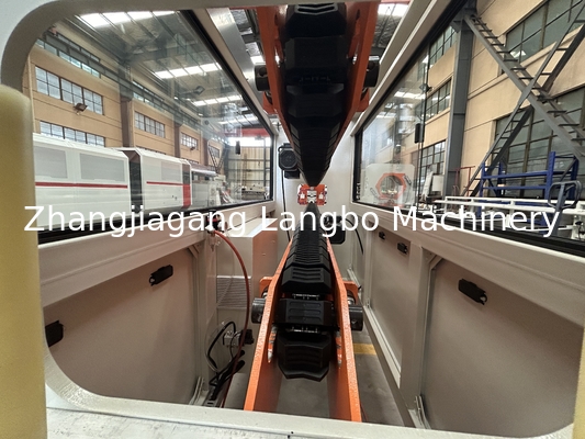 Ligne de production d'extrusion pour la fabrication de tuyaux en PEHD à isolation thermique