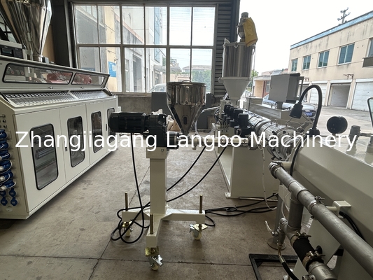Machine d'extrusion de tuyaux en plastique HDPE