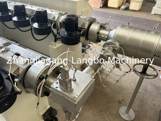 Ligne de production d'extrusion de tubes d'alimentation en eau en plastique PE HDPE LDPE PPR