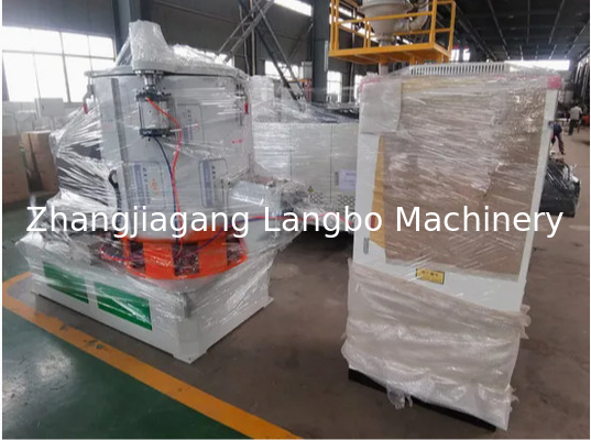 Machine de mélange de matières de PVC de 300L/Mélangeur de matières premières en plastique/Mélangeur à chaud à grande vitesse pour les procédés de composition