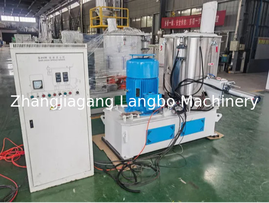 Machine de mélange de matières de PVC de 300L/Mélangeur de matières premières en plastique/Mélangeur à chaud à grande vitesse pour les procédés de composition