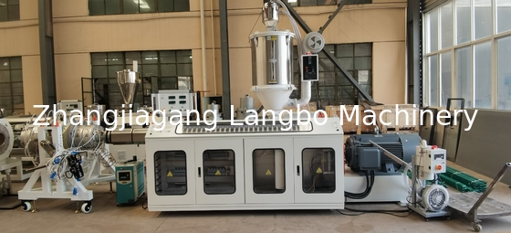 Ligne d'extrusion de tuyaux en PE 20-110 mm en plastique PE HDPE PP Pert PPR Machines de fabrication de tuyaux/Ligne de production en HDPE/Machine laser à extrudeuse en plastique