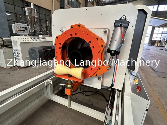 Machine de fabrication de tuyaux en HDPE de couleur personnalisée avec coupeuse planétaire