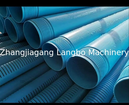 Machine de fabrication de tuyaux à écran d'eau avancée avec des options de couleurs personnalisées