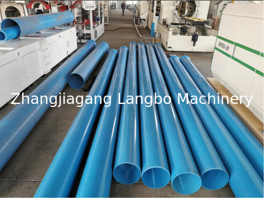 75 mm~630 mm Plastique PVC-O tuyaux extrudeuse machine de grand diamètre Pvco O-PVC ligne de production de tuyaux