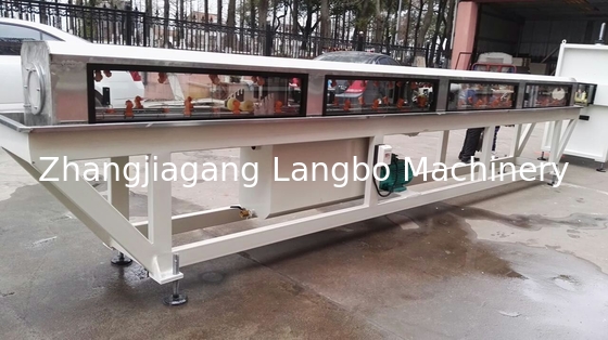Égout PVC tuyau en plastique câble de conduit d'alimentation en eau solide paroi extrusion machine de fabrication