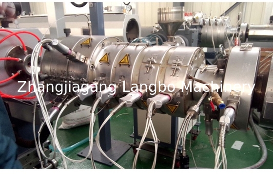 Ligne de production de tubes en PVC DN16 DN20 Traitement de tubes en plastique extrudeuse à double vis/machine d'extrusion Double sortie 150kg-220kg