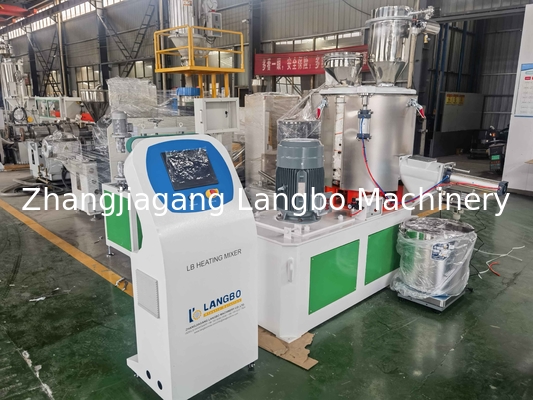 Machine de mélange de matières de PVC de 25L/Mélangeur de matières premières en plastique/Mélangeur à chaud à grande vitesse pour les procédés de composition