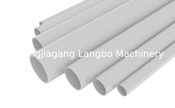 Égout PVC tuyau en plastique câble de conduit d'alimentation en eau solide paroi extrusion machine de fabrication