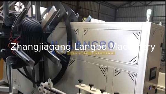 Bobineuse de ligne d'extrusion de tuyaux en PE de diamètre 16-160MM avec plage d'enroulement de 1600-3200mm