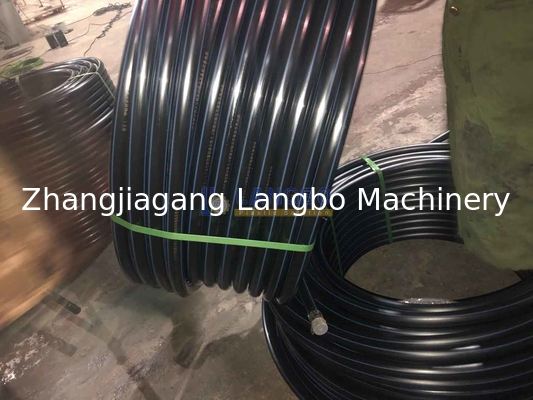 Système avancé de bobinage de tuyaux en PE Vitesse de bobinage 0,1 à 10 m/min Machine de bobinage de tuyaux en HDPE pour tuyaux transformés