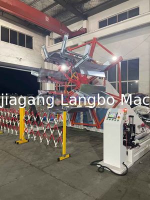 Machine à enroulement de tuyaux en PE plastique entièrement automatique pour le traitement des tuyaux en HDPE