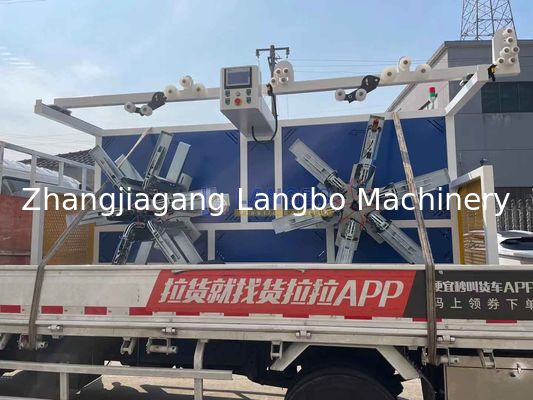 Machine à enroulement de tuyaux en PE plastique entièrement automatique pour le traitement des tuyaux en HDPE