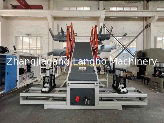 Machine d'enroulement plastique de tension de la demande du client pour tuyau PE, machine à bobiner, enrouleur à double disque, enrouleur automatique de tuyau HDPE