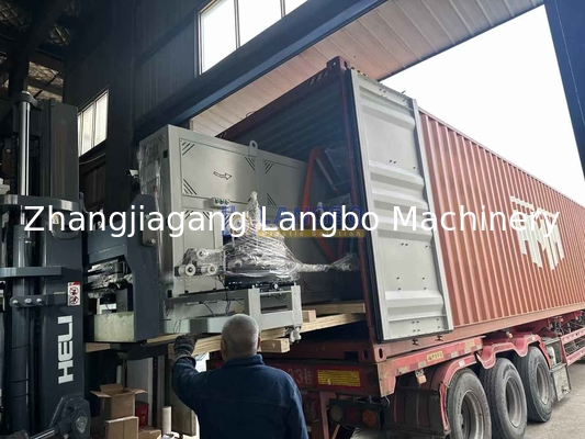 Machine de bobinage de tubes en PE pour une solution automatique d'enroulement en plastique
