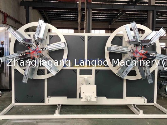 Automatic Pipe Coiler for Smooth Plastic Pipes with Auto Roll Changing