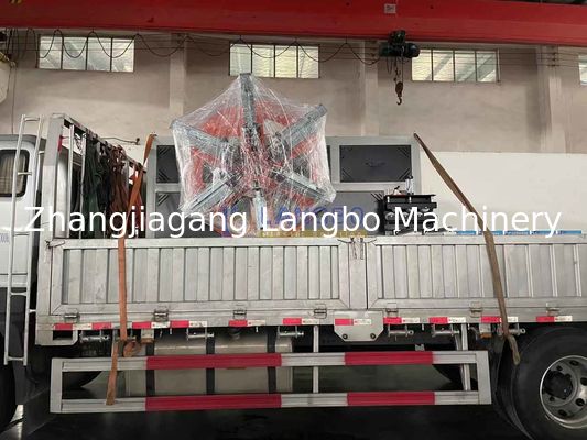 Machine d'enroulement de tuyaux PE souples pour composants électriques Schnider, pour tuyaux de 16 à 160 mm