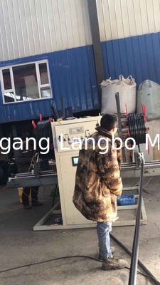 Machine à cercler automatique pour bobineuse de tuyaux PE pour ligne d'extrusion de plastique