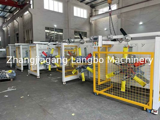 16-160 mm de diamètre Station à double disque en plastique PE Pipe Coiler Range de bobinage 1600-3200 mm pour le bobinage