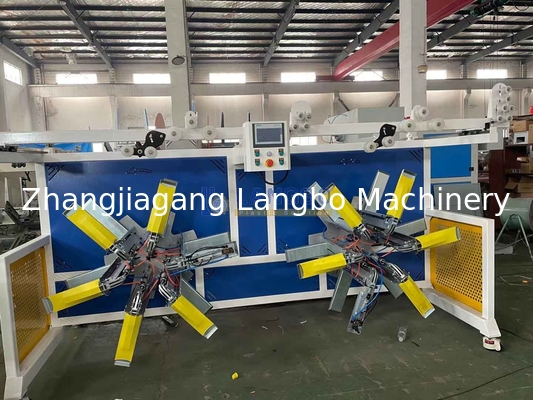 Système avancé de bobinage de tuyaux en PE Vitesse de bobinage 0,1 à 10 m/min Machine de bobinage de tuyaux en HDPE pour tuyaux transformés