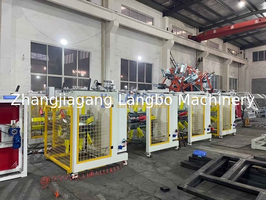 Machine à enrouler en PE de tuyaux en plastique Coiler pour ligne d'extrusion de tuyaux en plastique