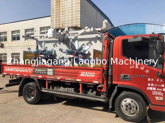 Machine d'enroulement de tuyaux PE souples pour composants électriques Schnider, pour tuyaux de 16 à 160 mm