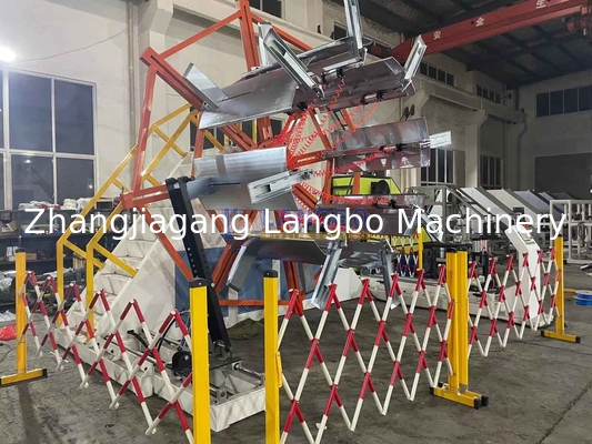 Machine à enrouler en PE de tuyaux en plastique Coiler pour ligne d'extrusion de tuyaux en plastique