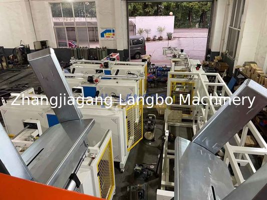 Bobineuse de tuyaux d'irrigation en PE de grand diamètre à double poste