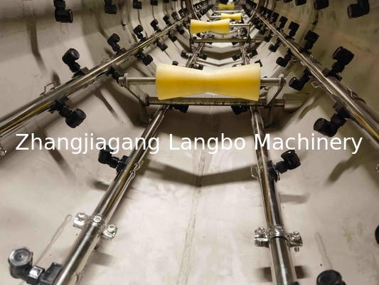 Ligne de production de machine d'extrusion pour la fabrication de tuyaux, tubes et flexibles d'irrigation goutte à goutte agricole en PVC plastique pour le drainage de l'eau