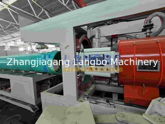 Machine de production d'extrusion de tuyaux en plastique à double vis conique pour PVC, PEHD, PPR, drainage, eau, égouts, conduits électriques, tuyaux