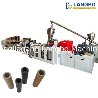 Nouvelle extrudeuse à double vis de vente chaude mondiale pour PP PE plastique et machine de fabrication de tuyaux en PVC