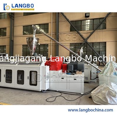 Extrudeuse de tuyaux en PVC PE Machine de tuyauterie en plastique Ligne de production d'alimentation en gaz et en eau Extrudeuse PEHD