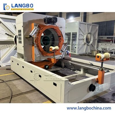 Extrudeuse en plastique de tuyau de conduit de PVC de contrôle de PLC, tuyau en plastique faisant des machines