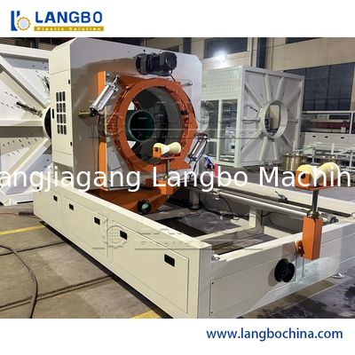 Extrudeuse de tuyaux en PVC PE Machine de tuyauterie en plastique Ligne de production d'alimentation en gaz et en eau Extrudeuse PEHD