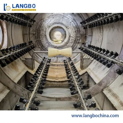 Ligne de production de tuyaux en PVC à haute production et productivité