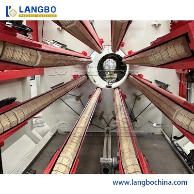 Ligne de production de tuyaux en PVC à haute production et productivité