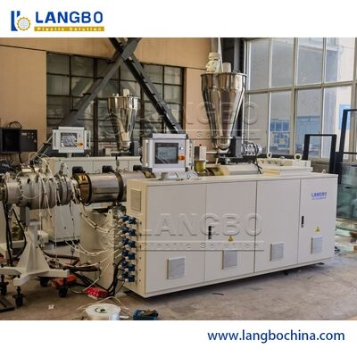 Extrudeuse bicône à double vis entièrement automatique