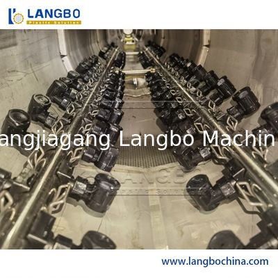 Extrudeuse de tuyaux de drainage d'eau en PVC plastique pour la fabrication de tuyaux ondulés