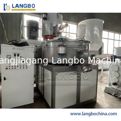 Mélangeur en plastique à haute vitesse en PVC entièrement automatique pour le chauffage et le refroidissement avec technologie avancée