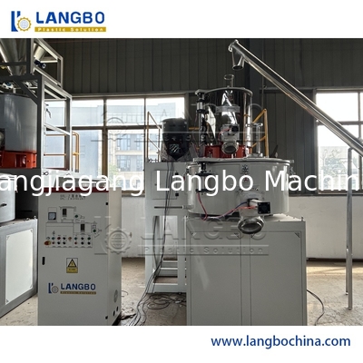 Mélangeur vertical chaud et froid haute vitesse multifonctionnel – Mélange et recyclage de poudre/particules plastiques avec lames résistantes à l'usure