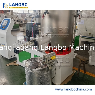 Puissance à grande vitesse facilement de nettoyage de moteur de la machine 75kw de mélangeur de machine en plastique de mélange