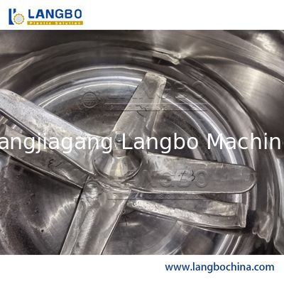 Mélangeur PVC efficace à grande vitesse pour le traitement des plastiques