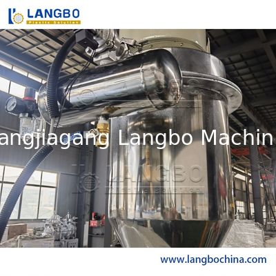 Machine de mélangeur à grande vitesse de matières premières en plastique Mélangeur à chaud et à froid pour résine en poudre de PVC WPC