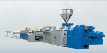 Machine jumelle conique de boudineuse à vis de PE en plastique pour le tuyau ondulé à mur unique