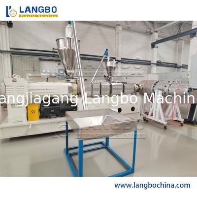 Extrudeuse en PVC en plastique à grande vitesse de 16 à 1600 mm pour l'approvisionnement en eau, le drainage, les tuyaux d'irrigation et les conduites électriques