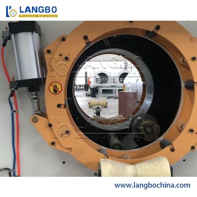 Machine d'extrusion de tuyaux en PVC 80/156 à double vis conique