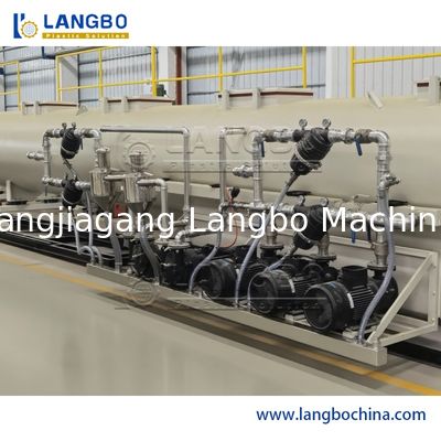 Ligne d'extrusion de tubes en PVC/UPVC/CPVC à double vis industrielle - Production de conduites d'eau, de drainage et électriques