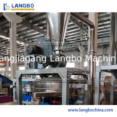 Pulvérisateur de plastique pour broyage de plastique PVC PE HDPE